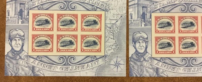 4806 Inverted Jenny sheet flaming tires VARIETY burning tires 