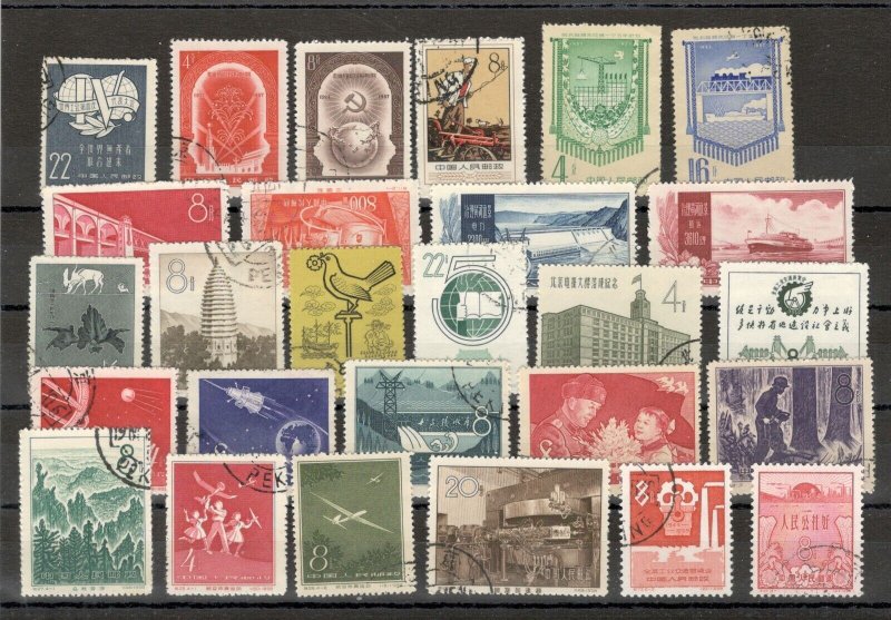 CHINA - LOT OF 49 STAMPS  (100)