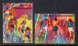 UN Geneva 289-290 Sports MNH VF