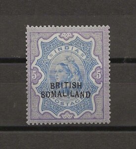 SOMALILAND 1903 SG 24a MINT Cat £950. CERT