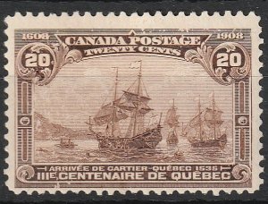 Canada SC# 103 Mint F/VF LH  (931)