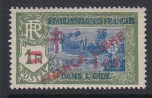 FRENCH INDIA, Scott 198, MNH