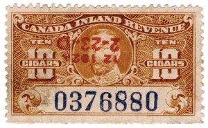 (I.B) Canada Revenue : Cigar Duty Seal (10)