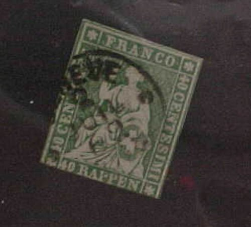 SWITZERLAND STAMP #29 cat.$110.00  USED