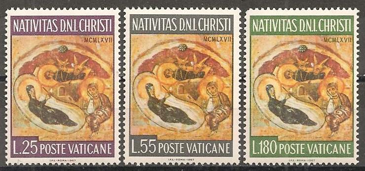 Vatican City #458-60 Mint Never Hinged F-VF  (ST550)  