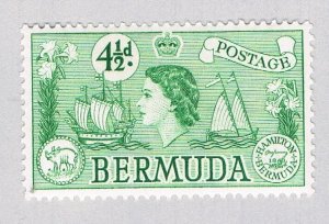 Bermuda 151 MNH Sea Venture Ship 1 1953 (BP64307)