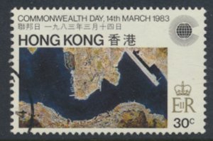 Hong Kong SC# 411 Used  SG 438 Commonwealth Day 1983 see details/ scan 