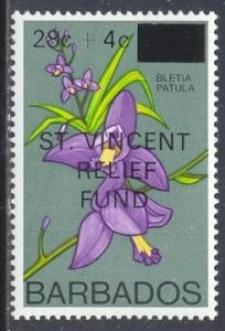 Barbados Scott # B2 MNH