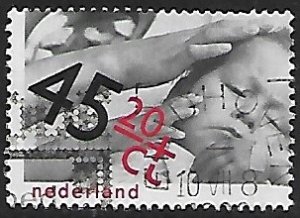 Netherlands - # B557 - Infant sleeping - used....(P5)
