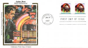 #2912B Juke Box Colorano FDC