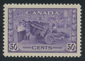 Canada 261 - 50 cent Munitions Factory - PSE Graded Cert: Superb 98 Mint OGnh