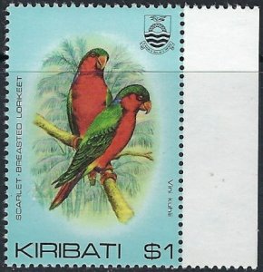 Kiribati 397 MNH 1982 Birds (ak3313)