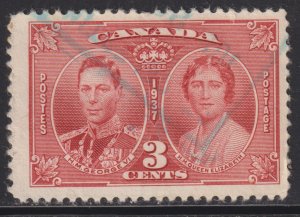 Canada 237 Used - King George VI & Queen Elizabeth 1937