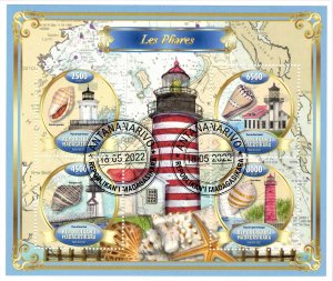 MADAGASCAR 2022 - Lighthouses / set (sheet+block)