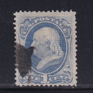 134 VF used neat fancy cancel with nice color cv $ 200 ! see pic ! 