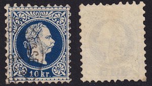 Austria - 1875 - Scott #37 - used - Franz Josef