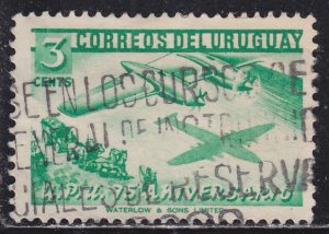 Uruguay 598 Universal Postal Union 1952