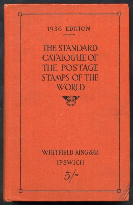 CATALOGUES 1936 Whitfield King & Co Postage Stamps of the World.