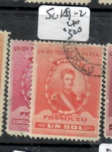 PERU SC 151-152   VFU      P0401H