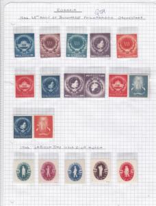 Romania 1944-46 mounted mint stamps Ref 9678