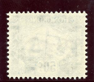 Hong Kong 1938 Postage Due 50c blue superb MNH. SG D12. Sc J12.