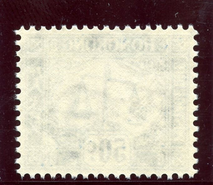 Hong Kong 1938 Postage Due 50c blue superb MNH. SG D12. Sc J12.