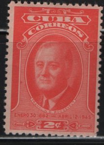 CUBA 406 MNH FDR ISSUE 1945