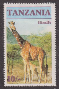 Tanzania 320 Giraffe 1986