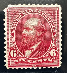 US Scott #282 Lake, M OG H D/L Wmk