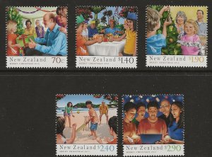 New Zealand 2484-88   2013  set  5 VF MInt NH