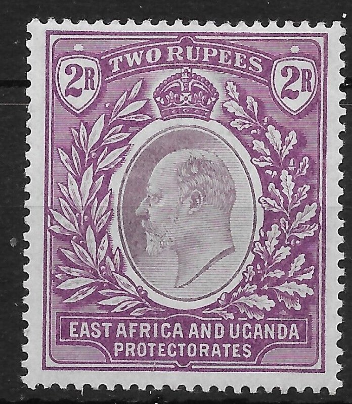 KENYA, UGANDA & TANGANYIKA SG10 1903 2r DULL & BRIGHT PURPLE MTD MINT 