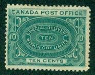 Canada #E1  Mint  F-VF H  Scott $110.00