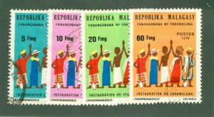 MADAGASCAR 514-17 USED BIN $1.00