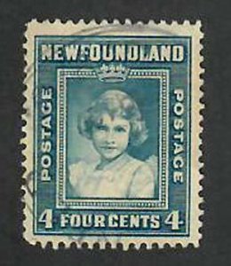 Newfoundland; Scott 247;  1938;  Used