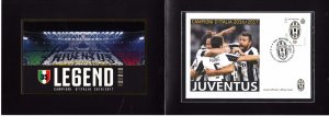 Folder Bolaffi Juventus 2017 SAN MARINO - football