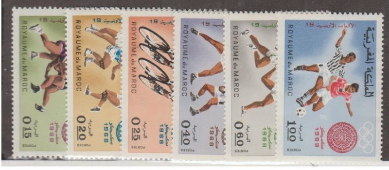 Morocco Scott #210-215 Stamps - Mint NH Set
