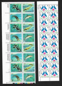 UNITED STATES Mint Never Hinged Sheets & more $173+ Face