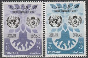 Libya #187-8  MNH  (K173)