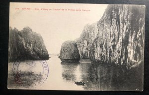 1900s French Navy In Vietnam Indochina RPPC Postcard Cover To Paris France