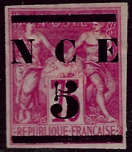 New Caledonia #7 Mint VF Rose SCV$52.50...French Colonies are Hot!