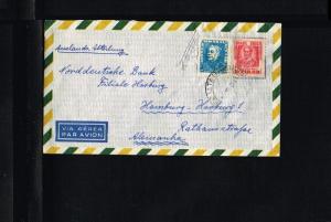 195? - Brasil Air letter - To Hamburg [B06_111]