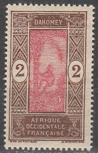 Dahomey #43 F-VF Unused   (S5911)