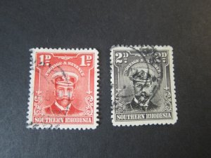 Southern Rhodesia 1924 Sc 2,4 FU