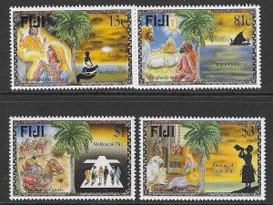 FIJI SG971/4 1996 CHRISTMAS   MNH