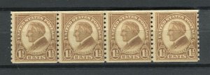 USA; 1926 early Harding Coil Strip fine MINT MNH item