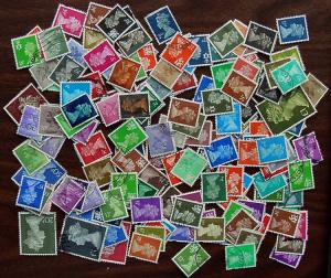 Great Britain, Machins, 165 Different, with many regionals