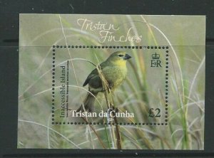 TRISTAN DA CUNHA SGMS1104 2014 FINCHES MNH 