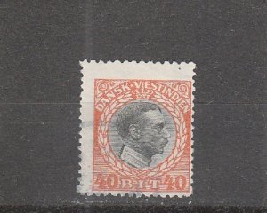 Danish West Indies  Scott#  57  Used  (1915 King Christian X)