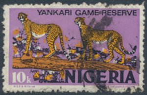 Nigeria  SC#  297   Used    Leopards  see details & scans