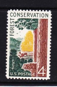 SC1122 Forest Conservation mint hinged